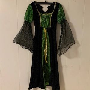 Halloween Witch Costume Girls